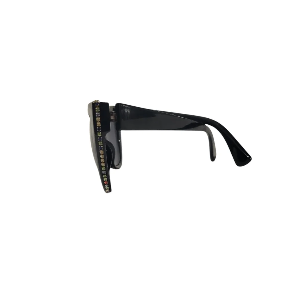 Betsey Johnson Women's Fashionista Cat Eye Sunglasses in Black W/ Case